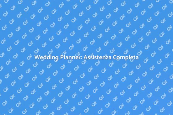 Wedding Planner: Magia per il Matrimonio