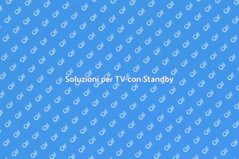 Riparazione TV Problemi di Standby