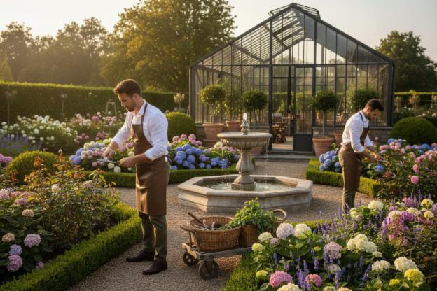 Un servizio di giardinaggio