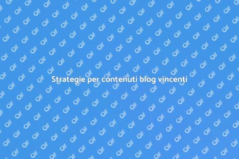 Creazione contenuti per blog aziendale