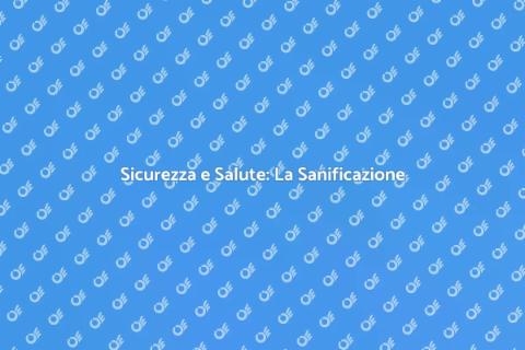 Proteggi il tuo spazio con sanificazione
