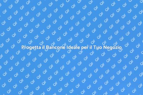 Bancone per Negozio di Abbigliamento