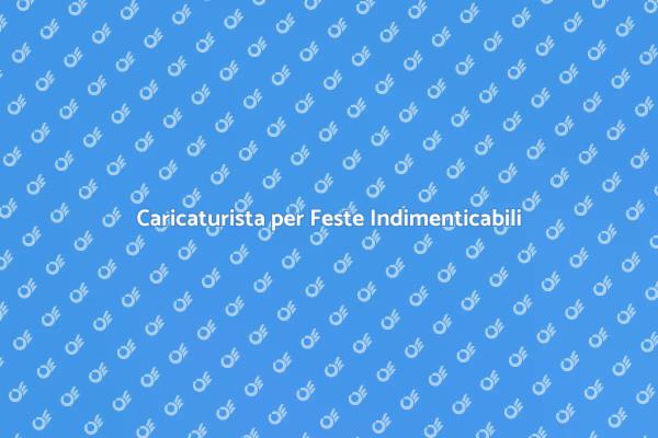 Feste Private: Noleggia un Caricaturista