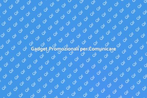Gadget Promozionali per Istituzioni