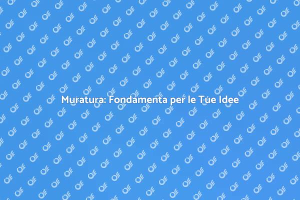 Fondamenta Solide con il Giusto Servizio