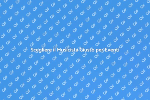 Elevare il Tuo Evento con un Musicista
