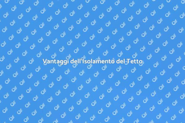 Isolamento del Tetto: Comfort e Risparmio