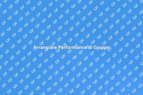Magia nell'Arrangiamento di Gruppi