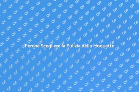 Pulizia Professionale della Moquette