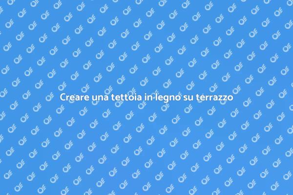 Tettoia in legno: il tuo spazio esterno