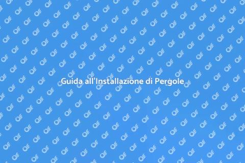Installare una Pergola in Giardino