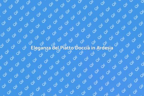 Piatto Doccia Filo Pavimento Ardesia