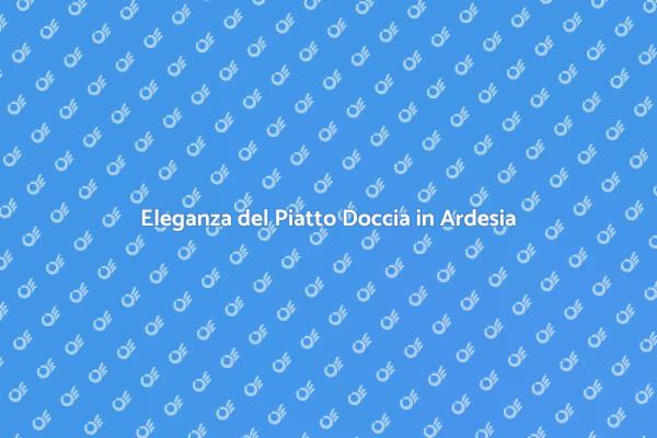 Piatto Doccia Filo Pavimento: Stile Ardesia