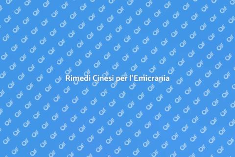 Terapia Cinese per l'Emicrania