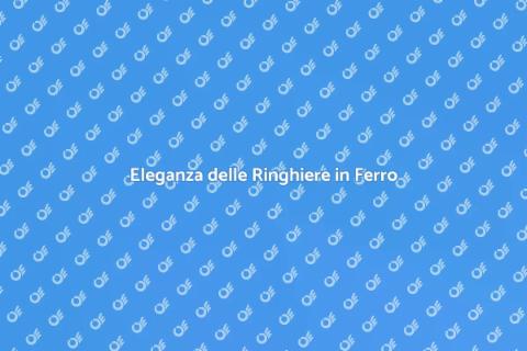Ringhiere in Ferro Battuto e Vetro