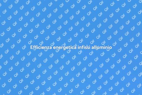 Controllo tenuta termica infissi alluminio