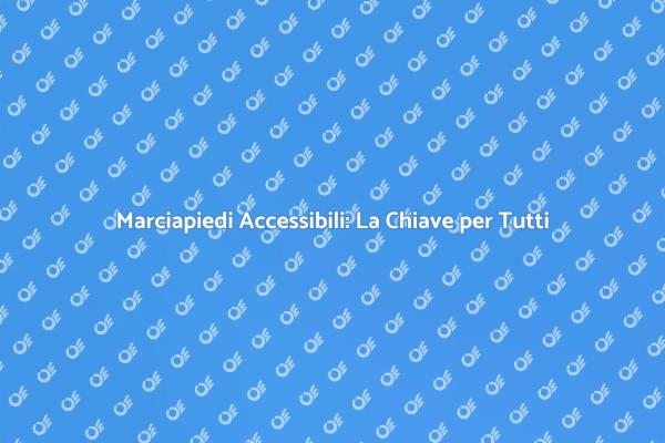 Accessibilità Urbana: Abbassare Marciapiedi