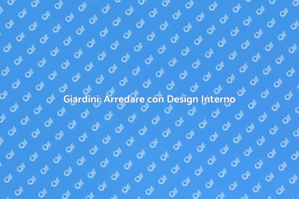 Trasforma il Tuo Giardino con Design