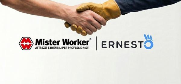 Mister Worker ed Ernesto.it insieme: più clienti per i professionisti italiani