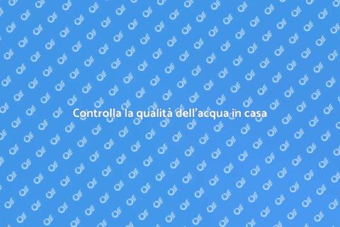 Kit test acqua limpida per la casa