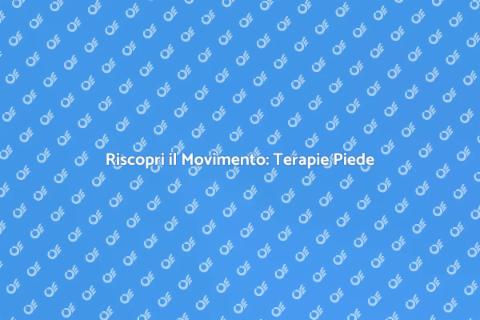 Terapia Atrofia Muscolare Piede