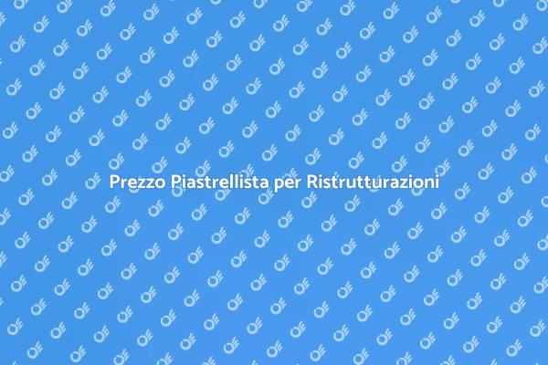 Quanto Costa un Piastrellista?