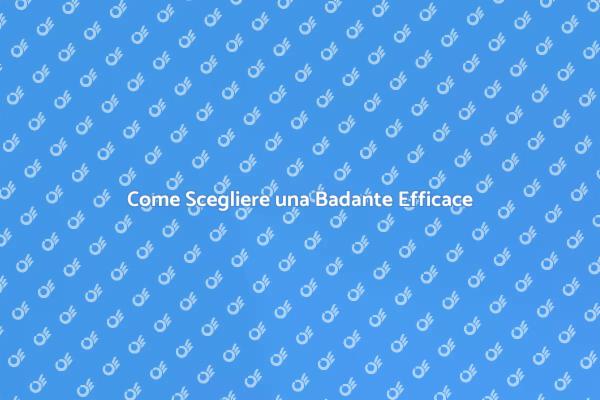 Badante Professionale: La Scelta Giusta
