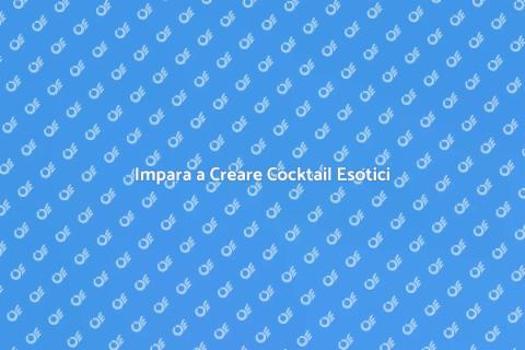 Cocktail Esotici: Formazione Unica