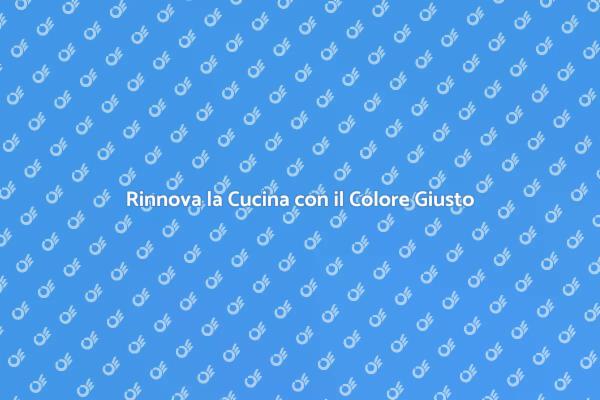 Trasforma la tua Cucina con la Pittura
