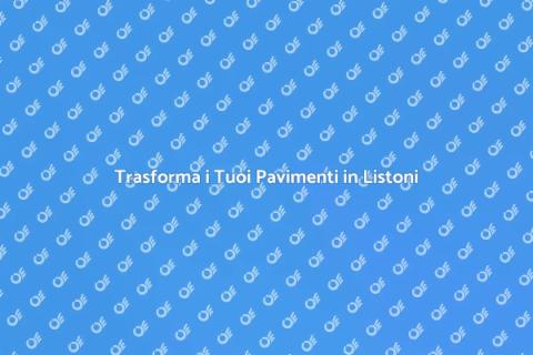 Tinta per Pavimenti in Listoni