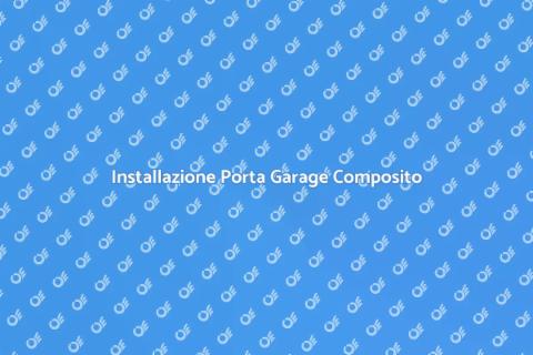 Porta da Garage in Materiale Composito