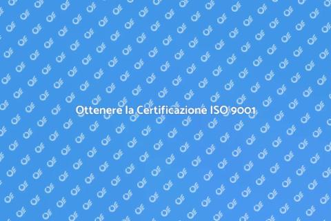 Supporto per Certificazione ISO 9001