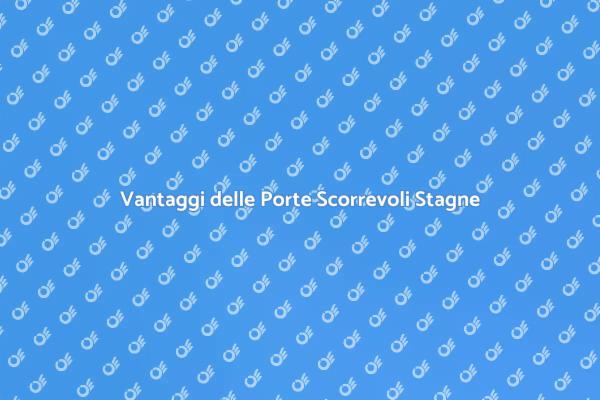 Innovazione nelle Porte Scorrevoli Stagne