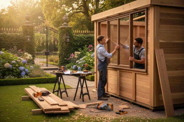 Quanto costa costruire un capanno da giardino?