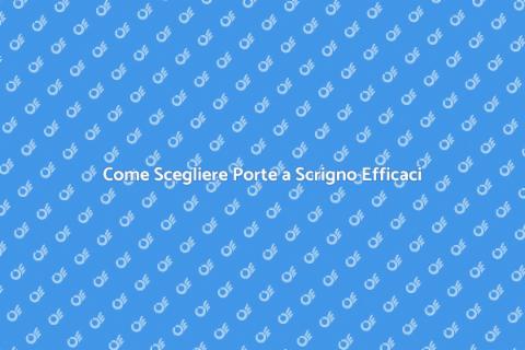 Porte a Scrigno: Eleganza e Funzionalità