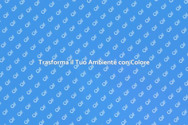 Rinnova i Tuoi Spazi con Colori