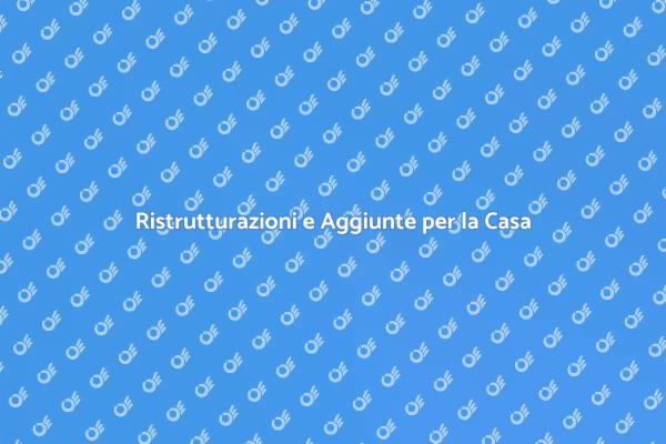 Rinnova il Tuo Spazio con Aggiunte