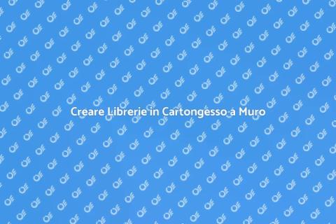 Libreria in Cartongesso: Creatività e Stile