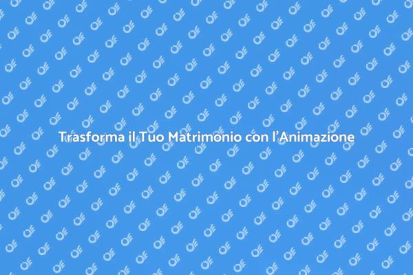 Animazione Matrimonio: Crea Momenti Magici