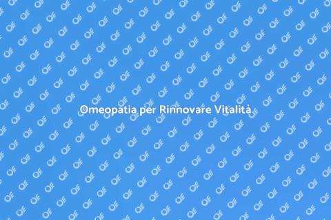 Cura Omeopatica per Vitalità