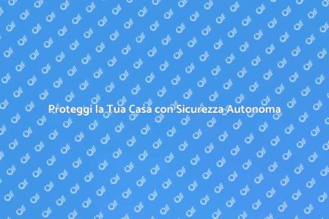 Sistema di Sicurezza Domestico Autonomo