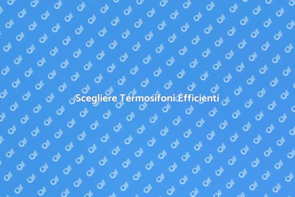 Termosifoni: Comfort ed Efficienza