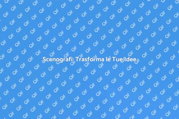 Consulenza Scenografica per Eventi