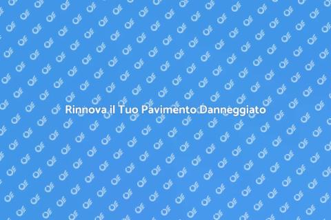 Lucidatura Pavimento Danneggiato