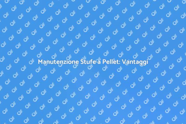 Manutenzione Efficace delle Stufe a Pellet