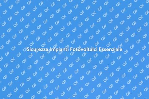 Interruttore Differenziale Fotovoltaico