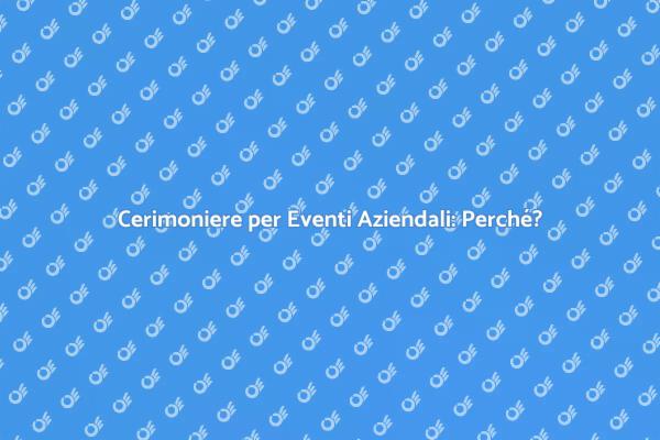 Cerimoniere: La Chiave per il Successo