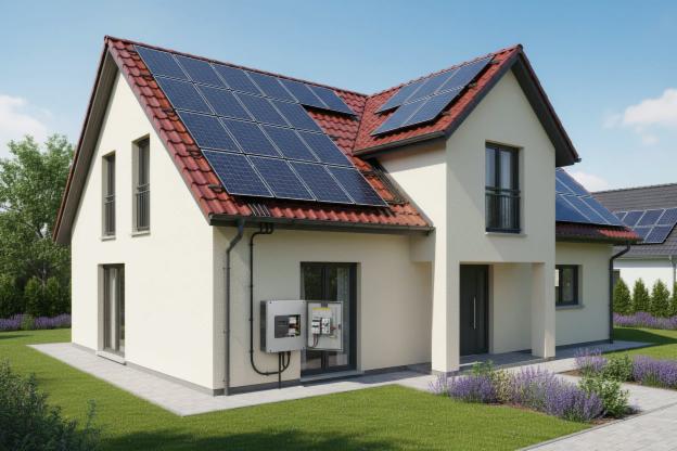 Installare rete solare fotovoltaica legata