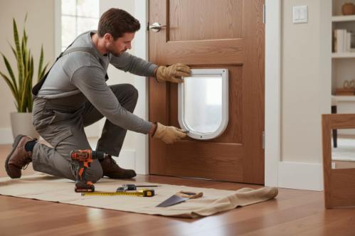 installare una porta per animali domestici
