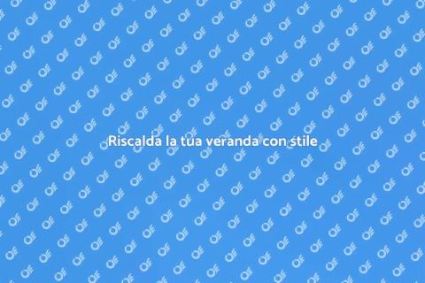 Stufa a gas in veranda: comfort e stile